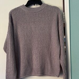 Universal Thread Women's Knit Sweater - Light Purple